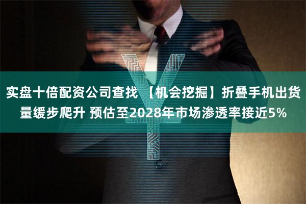 实盘十倍配资公司查找 【机会挖掘】折叠手机出货量缓步爬升 预估至2028年市场渗透率接近5%